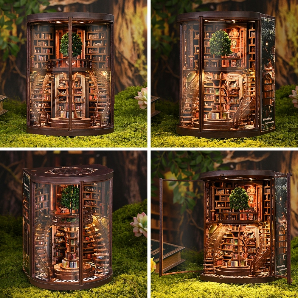 Biblioteca con árbol - Imagen 5