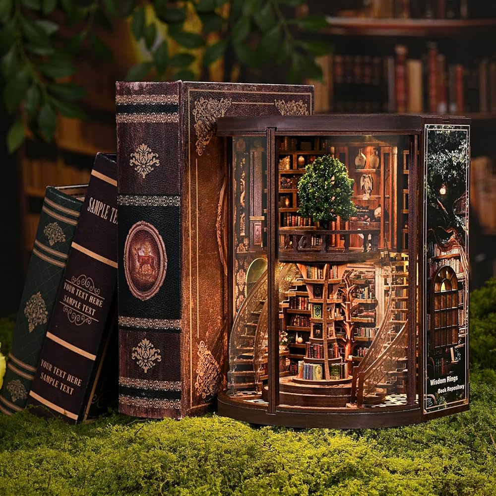 Biblioteca con árbol - Imagen 9