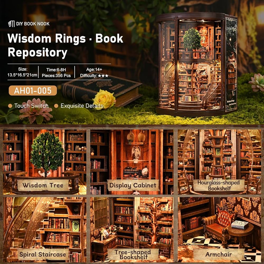Biblioteca con árbol - Imagen 11