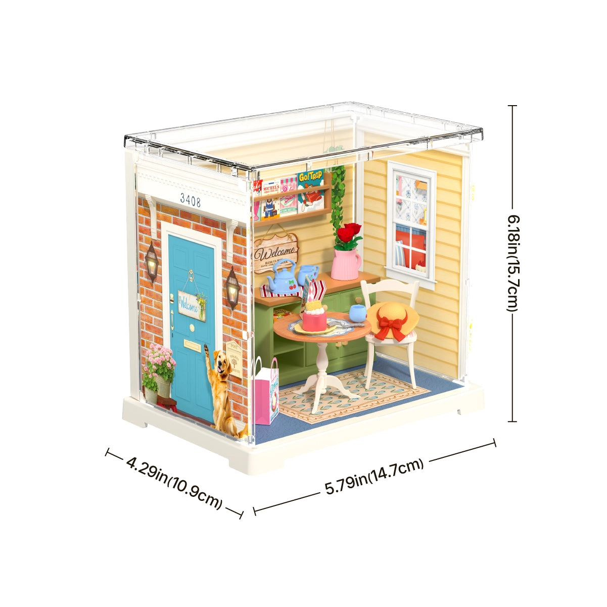 Mini set de terraza para el té - Rolife - Imagen 6